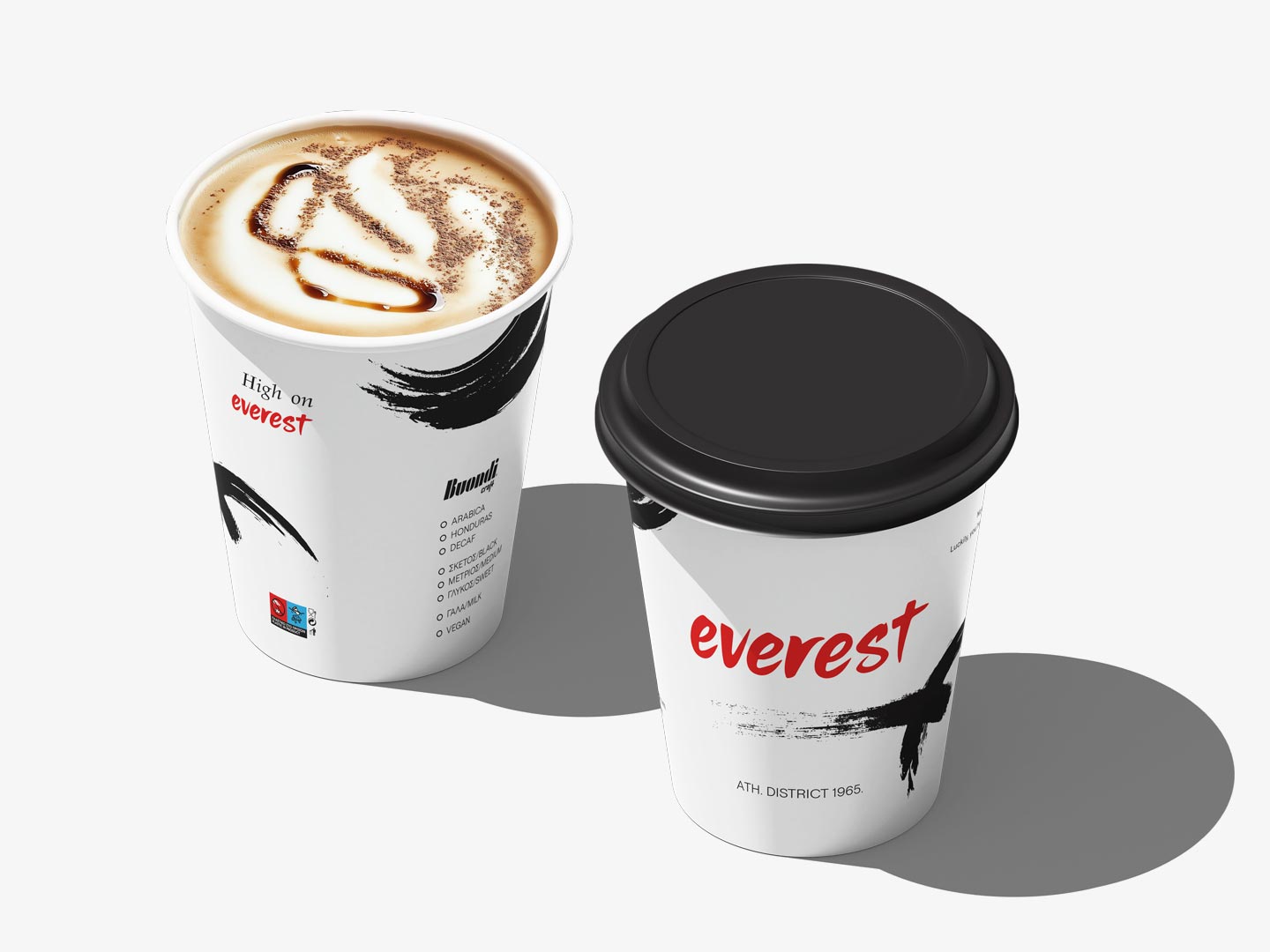 everest coffee cup Mockup